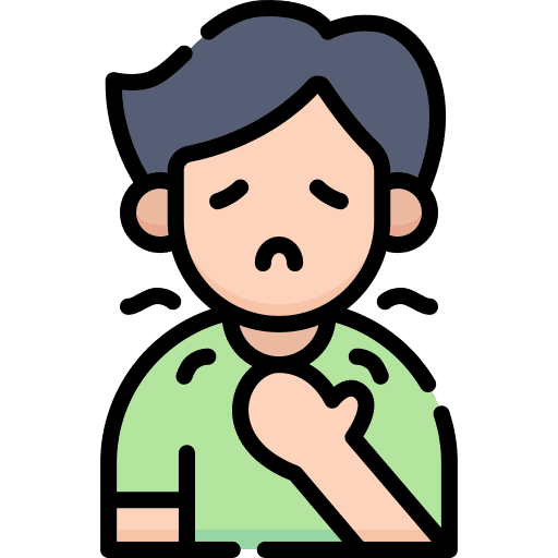 Sore throat sick sore throat sickness icon