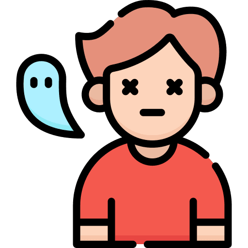 Pass away ghost death man icon Pass away ghost death man icon