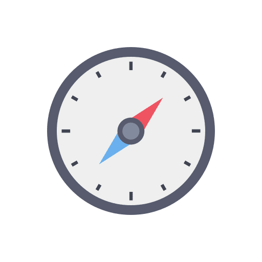 Compass navigation direction compass icon