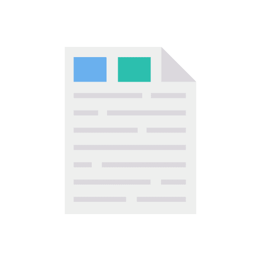 Page page report files and folders icon