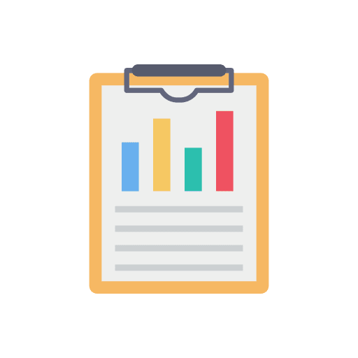 Page report page business and finance icon