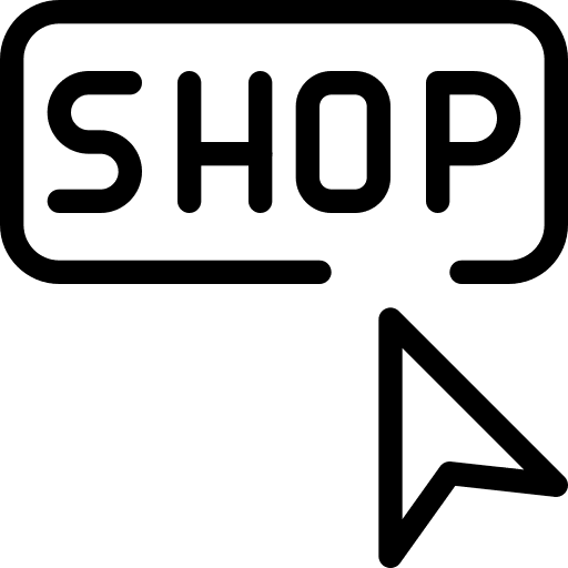 Online shopping online store commerce and shopping online shopping icon