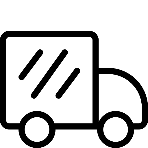 Shipment transport shipping delivery truck icon