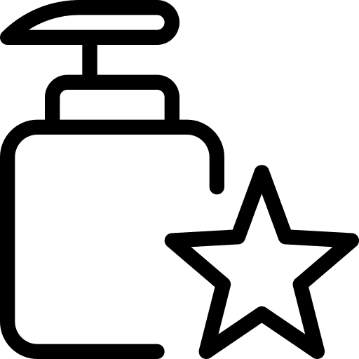 Favorite lotion beauty cosmetics icon