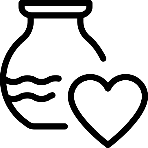 Favorite love art and design heart icon