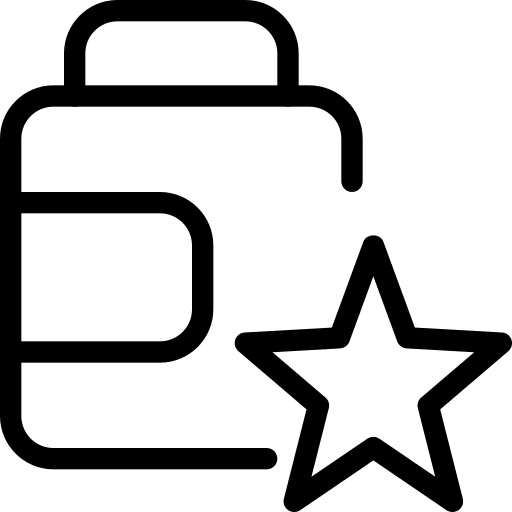 Medicine starred drugs medicine and health icon