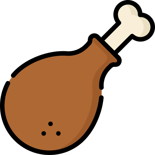 Chicken fried chicken roast chicken chicken icon