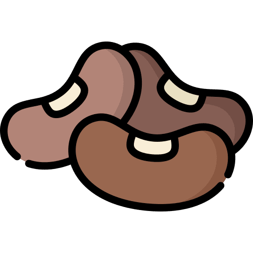 Beans vegan food and restaurant vegetarian icon