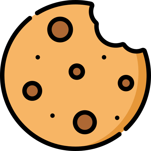 Cookie dessert food and restaurant chocolate icon