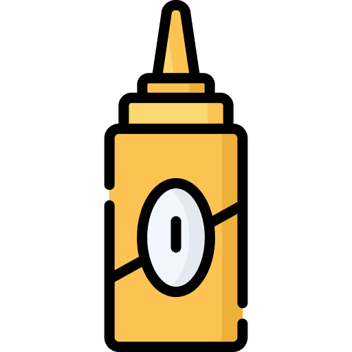 Mustard fast food food and restaurant junk food icon
