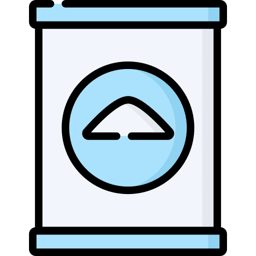 Sugar sweet bag food and restaurant icon