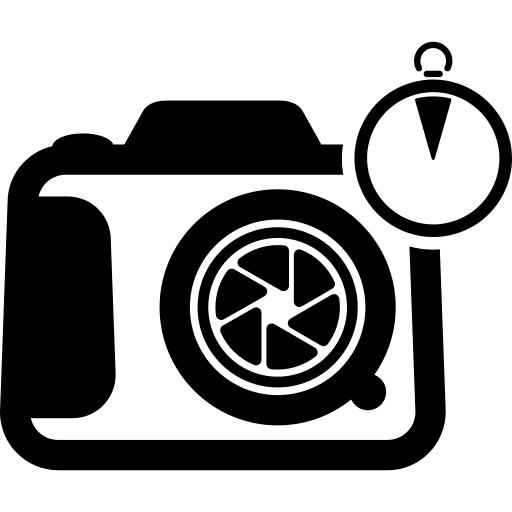 Circle cameras tools and utensils photo camera icon