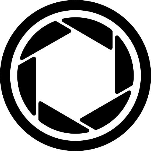 Diaphragm circular diaphragms photo icon