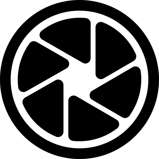 Circle interface photo icons symbol icon