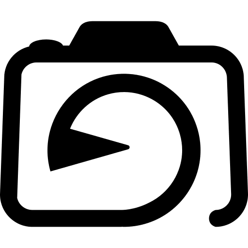 Photo camera tools interface photo camera icon