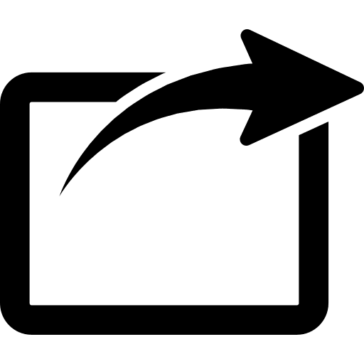 Arrow photo symbol share icon