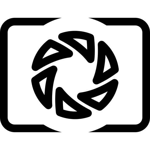 Photo diaphragm tools diaphragms icon