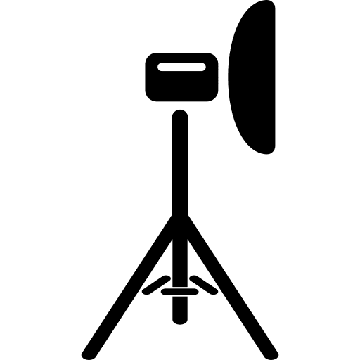 Photo lamp tool photo icon