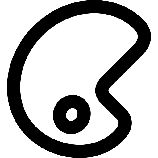 Shape symbol outline tool icon