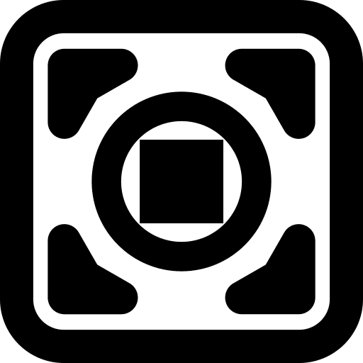 Square photo camera tools tool icon