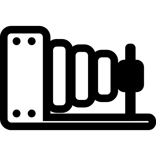Camera bellows camera tools and utensils icon