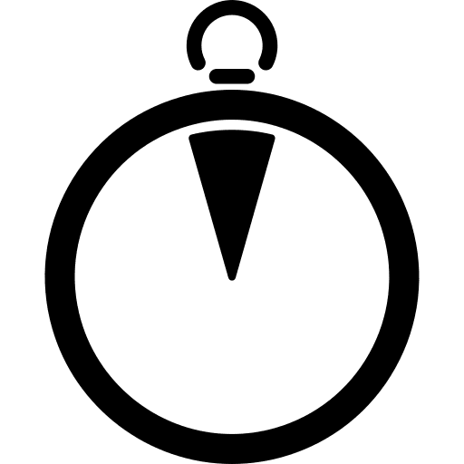 Time circular photo timer icon