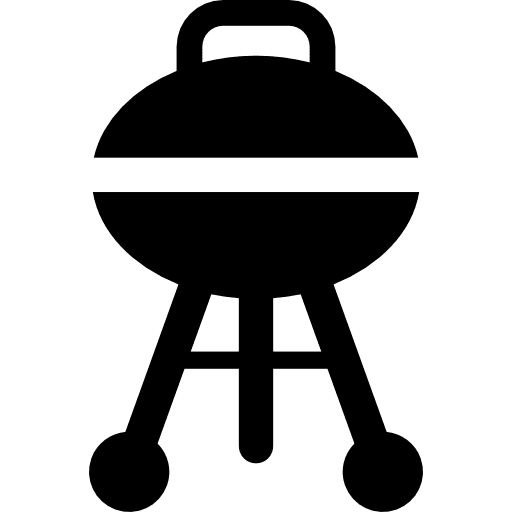 Closed barbacue outdoor bbq cooking icon Closed barbacue outdoor bbq cooking icon