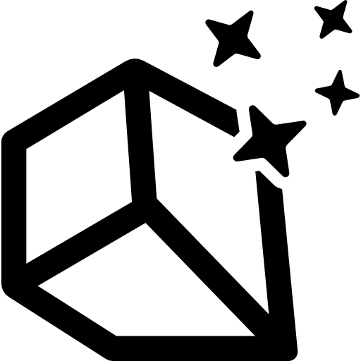 Outdoor rock star gem shapes icon Outdoor rock star gem shapes icon