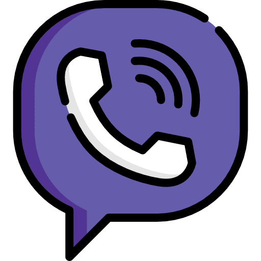 Viber logos logotype phone call icon