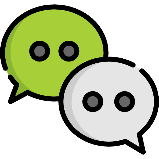 Wechat wechat symbol sketch icon Wechat wechat symbol sketch icon