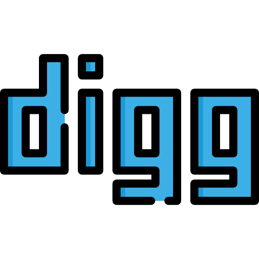 Digg technology logos social media icon Digg technology logos social media icon