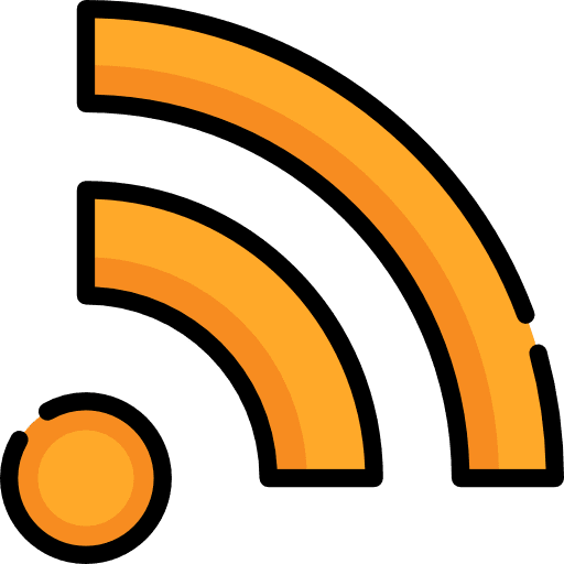 Rss rss social media logotype icon Rss rss social media logotype icon