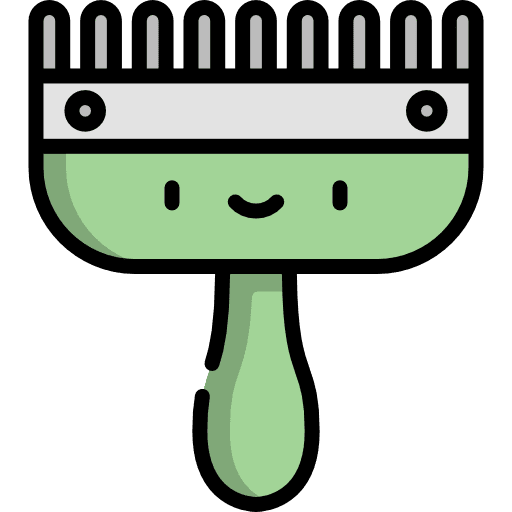 Pet brush dog grooming animals icon Pet brush dog grooming animals icon