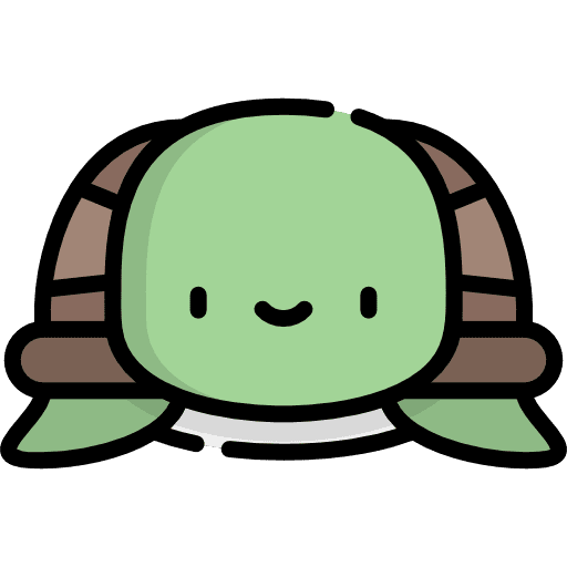 Turtle sea life animal nature icon