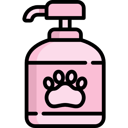 Shampoo bottles animals bath icon Shampoo bottles animals bath icon