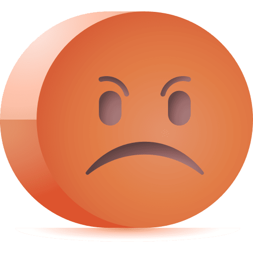 Angry smile emoticons smileys icon Angry smile emoticons smileys icon