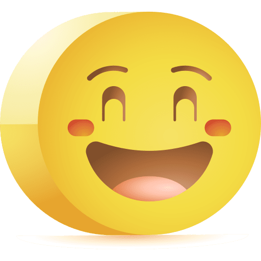 Happy feelings smileys emoji icon