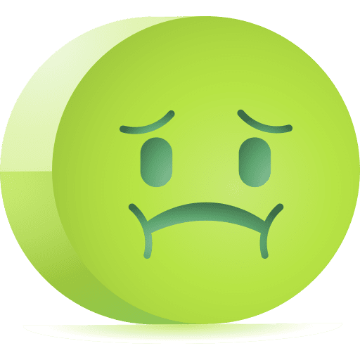 Ill emoji ill smiley icon