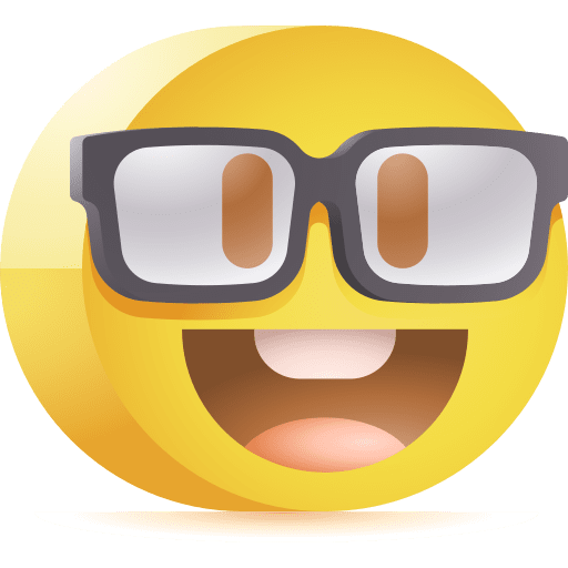 Nerd nerd feelings smileys icon Nerd nerd feelings smileys icon