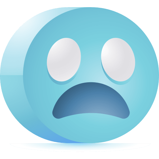 Shock shock smile smileys icon Shock shock smile smileys icon