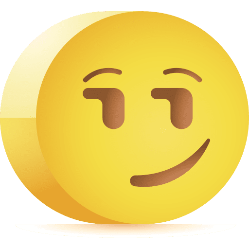 Cynical smiley cynical emoji icon Cynical smiley cynical emoji icon