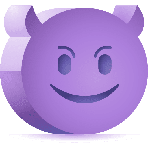 Evil smile emoticons smileys icon Evil smile emoticons smileys icon