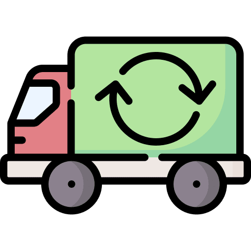 Garbage truck architecture and city trash truck garbage truck icon Garbage truck architecture and city trash truck garbage truck icon