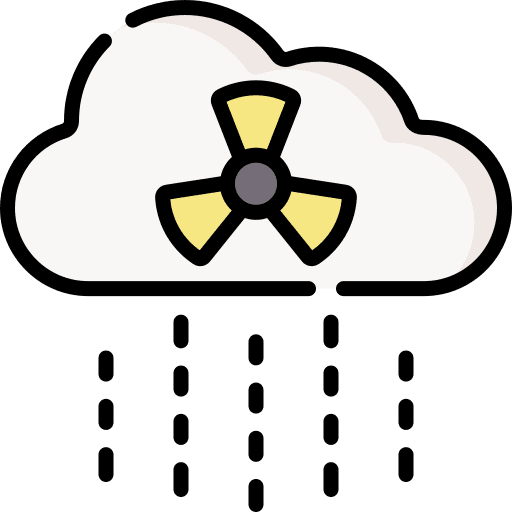 Acid rain weather climate forecast icon Acid rain weather climate forecast icon