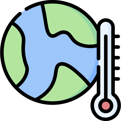 Global warming sustainability earth global warming icon Global warming sustainability earth global warming icon