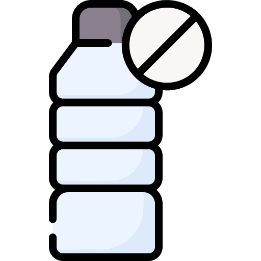 No plastic contamination pollution ecology and environment icon No plastic contamination pollution ecology and environment icon