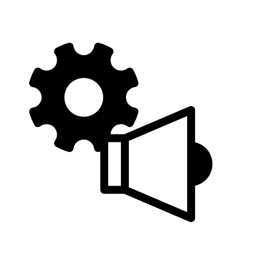 Sound setting sound setting audio icon