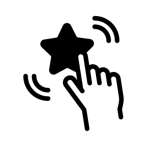 Favorite entertainment symbol star icon Favorite entertainment symbol star icon