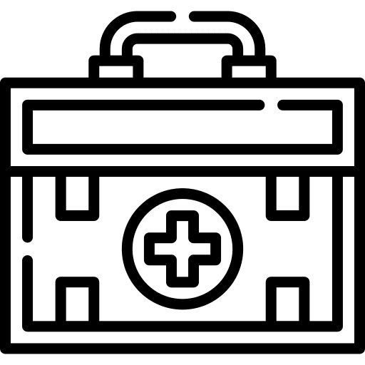 First aid kit first aid box first aid kit health icon First aid kit first aid box first aid kit health icon