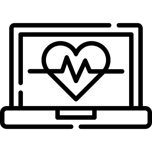 Heart rate electrocardiogram cardiogram cardiology icon Heart rate electrocardiogram cardiogram cardiology icon